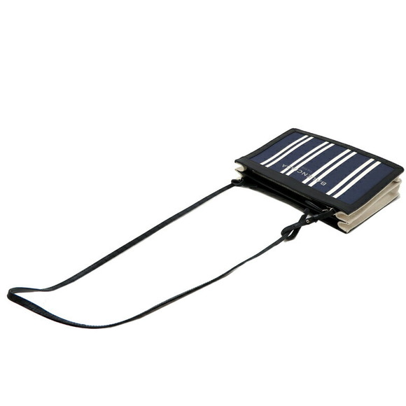 Balenciaga Pochette Shoulder Bag Canvas Navy Blue - Picture 4 of 10